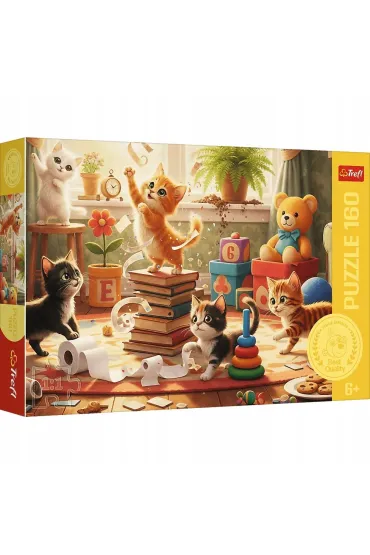 Puzzle 160 Kocie psoty TREFL