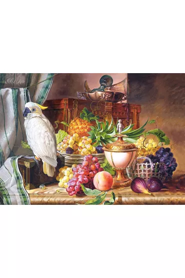Puzzle 3000 el. Papuga i owoce Castorland