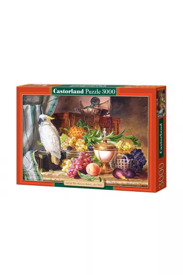 Puzzle 3000 el. Papuga i owoce Castorland