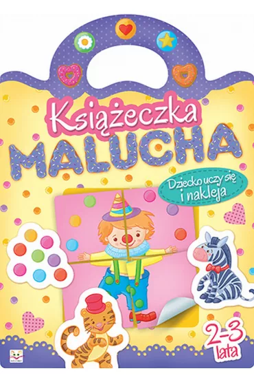 Ksi��eczka malucha. Dziecko uczy si� i nakleja