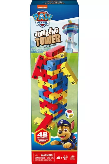 Gra Psi Patrol - Jumbling Tower Spin Master