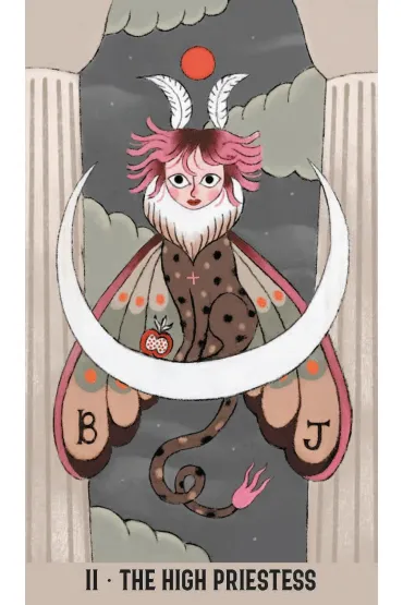 Wicked Moon Tarot, karty do wr�enia