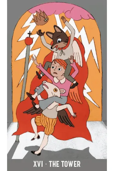 Wicked Moon Tarot, karty do wr�enia