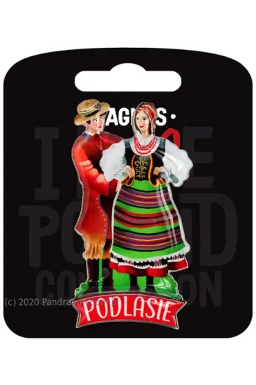 Pan Dragon Magnes I love Poland Podlaskie ILP-MAG-C-POD-14