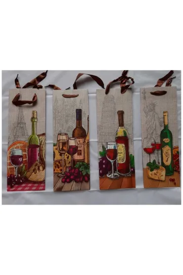W&k Torebka ozdobna Alkohol 12,5 x 35 cm