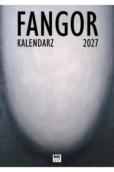 Kalendarz Fangor 2027 A3 wz�r 3 - Bartosz Szymanik