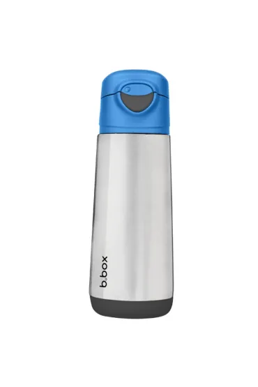 b.box Butelka termiczna z ustnikiem sportowym Blue Slate 500 ml