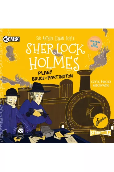 Audiobook Plany Bruce-Partington. Klasyka dla dzieci. Sherlock Holmes. Tom 17 CD - Artur Conan Doyle