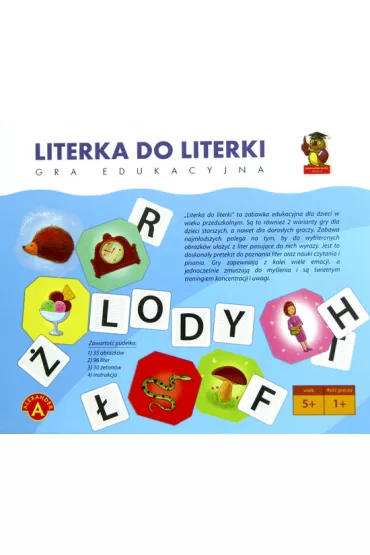 Literka do literki - gra dla przedszkolak�w