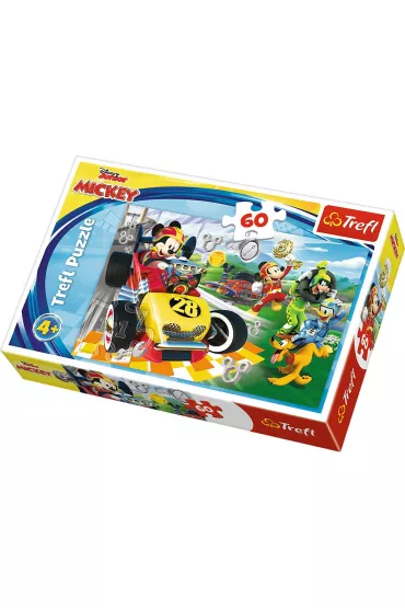 Puzzle 60 el. Rajd z przyjaci�mi Trefl