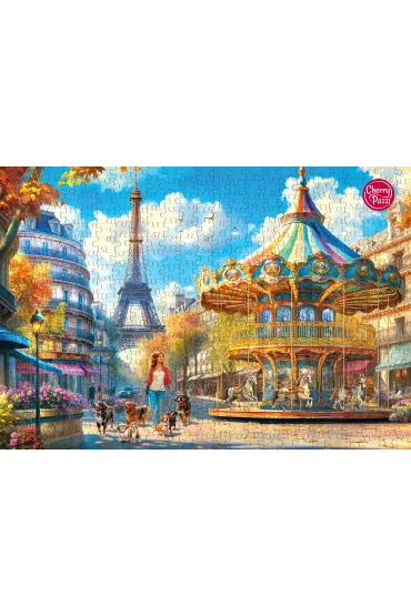 Puzzle 500 el. Paris Day Out CherryPazzi
