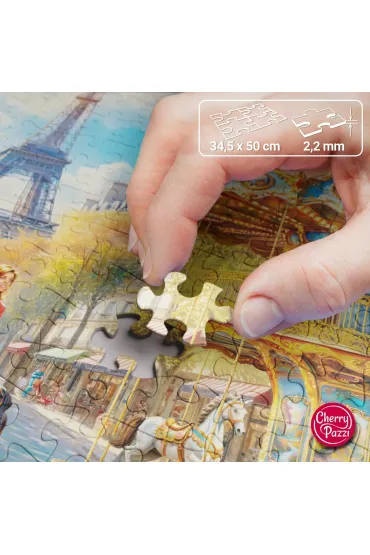 Puzzle 500 el. Paris Day Out CherryPazzi
