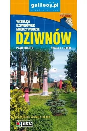 Plan miasta - Dziwn�w, Dziwn�wek, Mi�dzywodzie