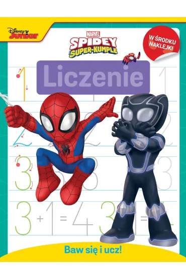 Baw si� i ucz! Liczenie. Marvel Spidey i Super-kumple - Ilona  Siwak