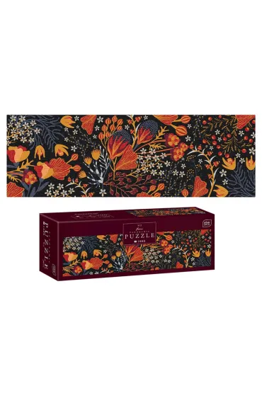 Puzzle panorama 1000 el. Flowers 2 Interdruk