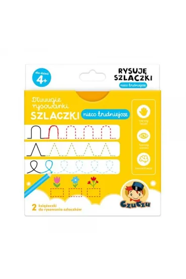 CzuCzu D�uuugie rysowanki Rysuj� szlaczki Nieco trudniejsze 4+