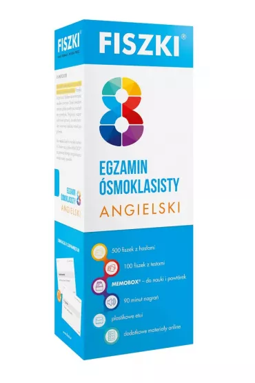Fiszki. Egzamin �smoklasisty. Angielski - Katarzyna Kmie�-Krzewniak
