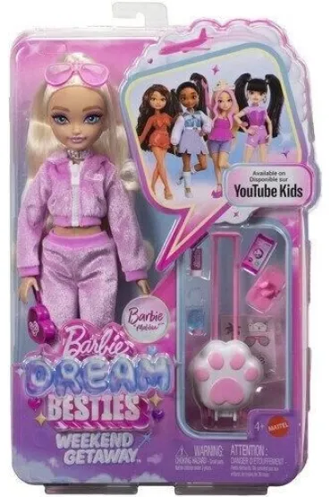Barbie Dream Besties Weekendowy wyjazd + akcesoria Mattel