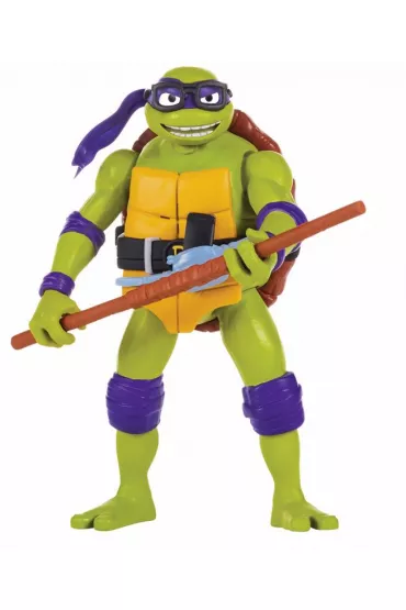 Wojownicze ��wie Ninja. Zmutowany chaos. Donatello Deluxe z d�wi�kiem, figurka, 14 cm
