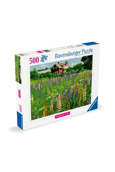 Puzzle 500 el. ��ka w Szwecji Ravensburger