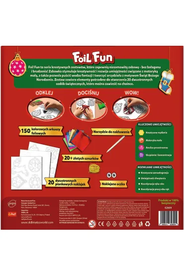 Zestaw Skillmatics Foil Fun Ozdoby �wi�teczneTREFL