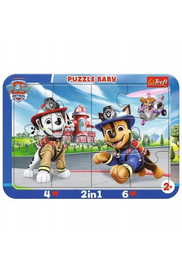 Puzzle ramkowe Baby - Weso�y Psi Patrol TREFL