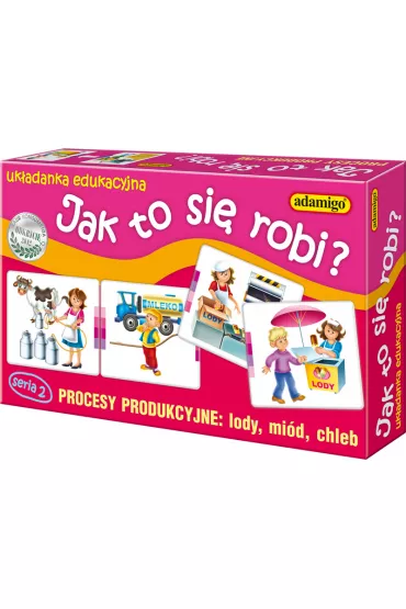 Puzzle Jak to si� robi - seria 2 Adamigo
