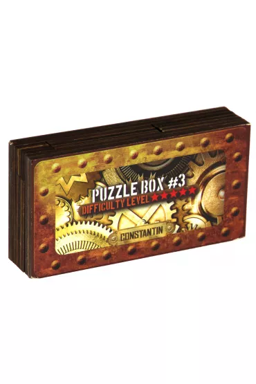 Puzzle Box 3. amigwka. Poziom 5/5 Recent Toys - Jean Claude  Constantin