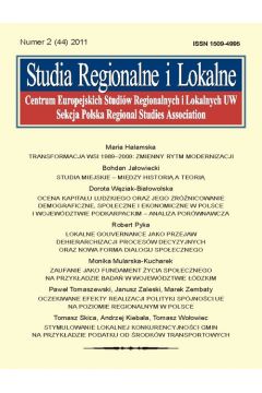 ePrasa Studia Regionalne i Lokalne nr 2(44)/2011