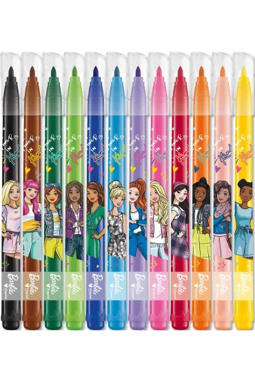 Maped Flamastry Barbie 12 szt