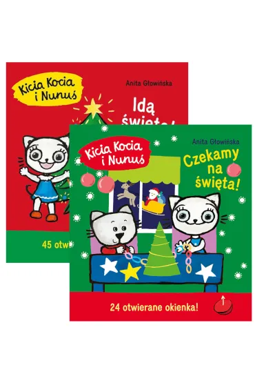 Pakiet Kicia Kocia i Nunu�: Id� �wi�ta, Czekamy na �wi�ta! - Anita G�owi�ska