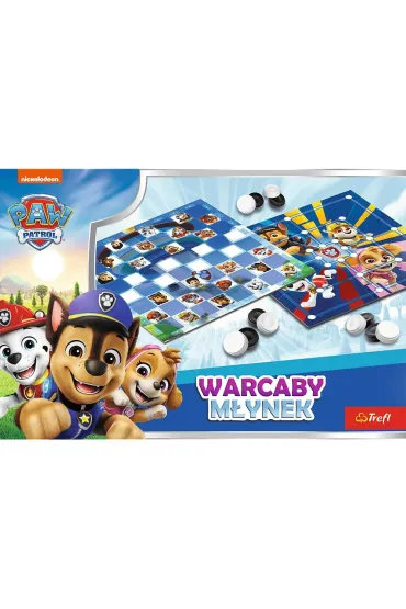 Warcaby Mynek Psi Patrol 02798 Trefl