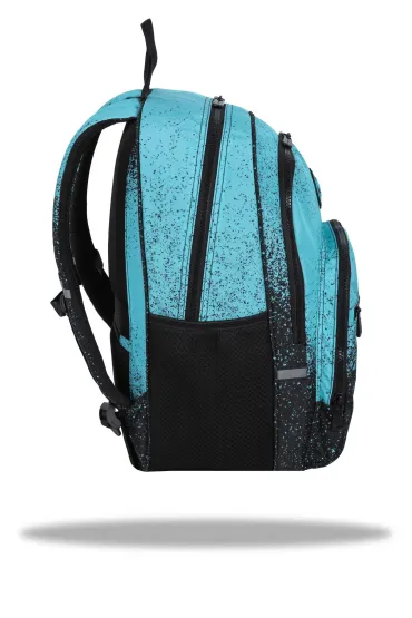 Plecak 44x31x18 cm 1 zamek 5 kieszeni Alfa Green Dot CoolPack PATIO F155975
