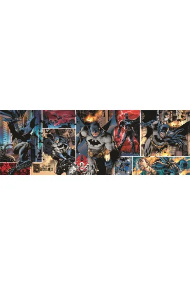 Puzzle 1000 el. Panorama - Batman Clementoni
