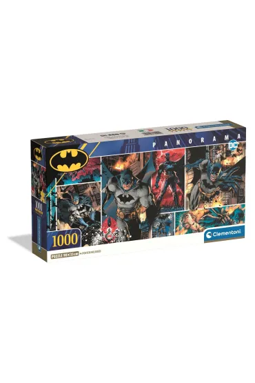 Puzzle 1000 el. Panorama - Batman Clementoni