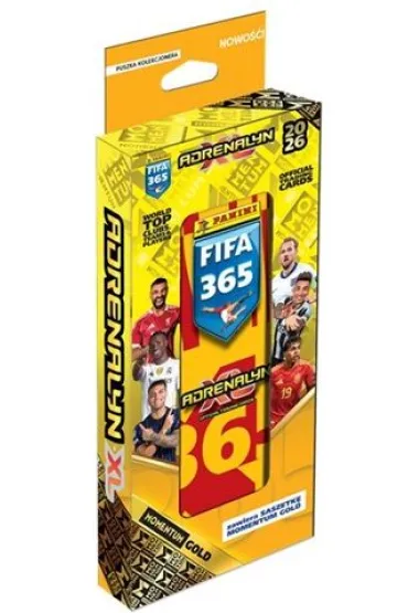 Panini Fifa 365 Adrenalyn XL 2026 puszka kolekcjonera 1szt.mix