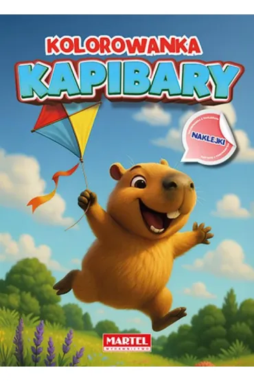 Kapibary. Kolorowanka z naklejkami - Maciej  Ratajczyk