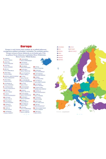 Atlas Europy dla dzieci