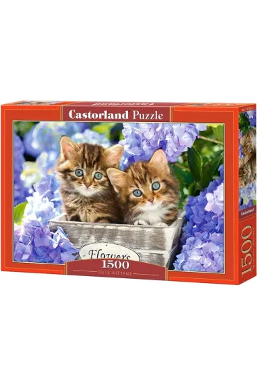 Puzzle 1500 el. Cute Kittens Castorland