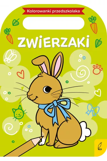 Kolorowanki przedszkolaka. Zwierzaki - Marta Anna Jollant