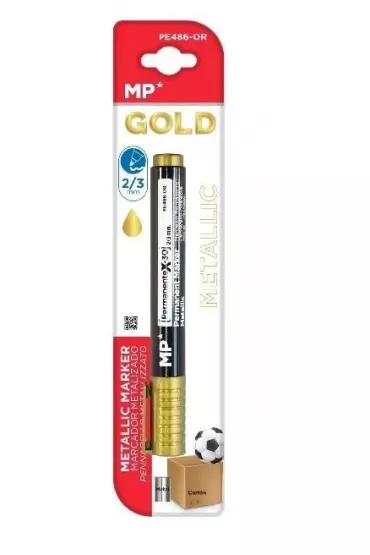 Mp Main Paper Marker permanentny z�oty 2.0/3.0mm