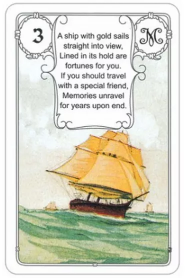 Karty Lenormand, Niebieska Sowa