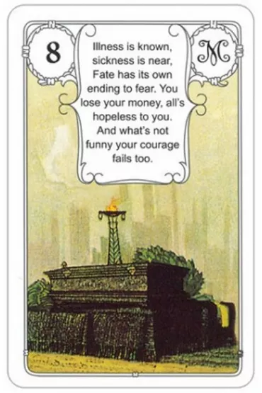 Karty Lenormand, Niebieska Sowa