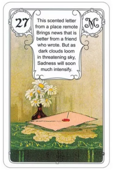 Karty Lenormand, Niebieska Sowa