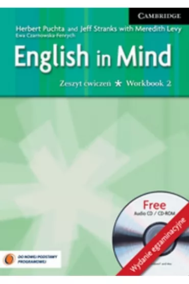 English in Mind PL Exam Ed 2 WB+CD/CDROM - Herbert Puchta, Jeff Stranks