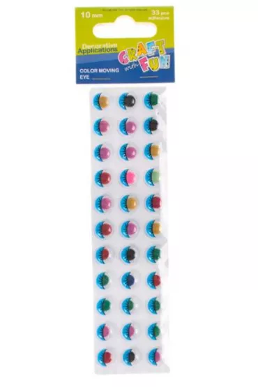 Ozdoba Oczy Craft with Fun 10 mm