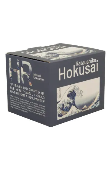 Duo Sp. z o.o. Porcelanowy kubek baryka Hokusai The Great Wave 430 ml