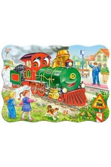 Puzzle 30 el. Lokomotywa Castorland