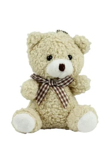 LeanToys Brelok Mi� pluszowy be�owy 8cm