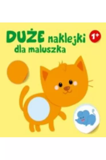 Kotek. Du�e naklejki dla maluszka